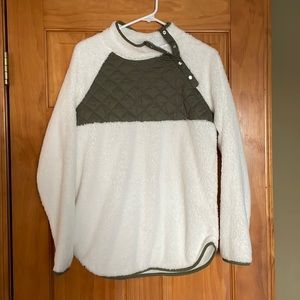 Pink Lily Boutique Faux Fur Pullover